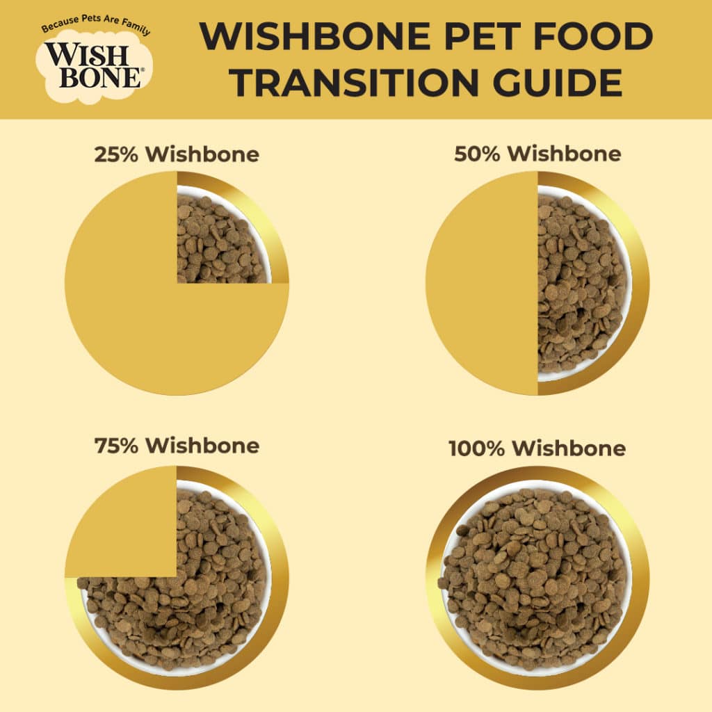 wishbone pet food transition guide